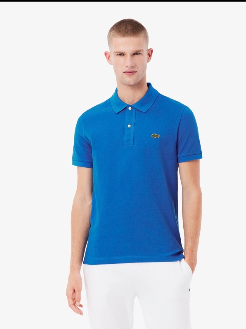 Lacoste Men’s Blue Slim Fit Polo Shirt XL